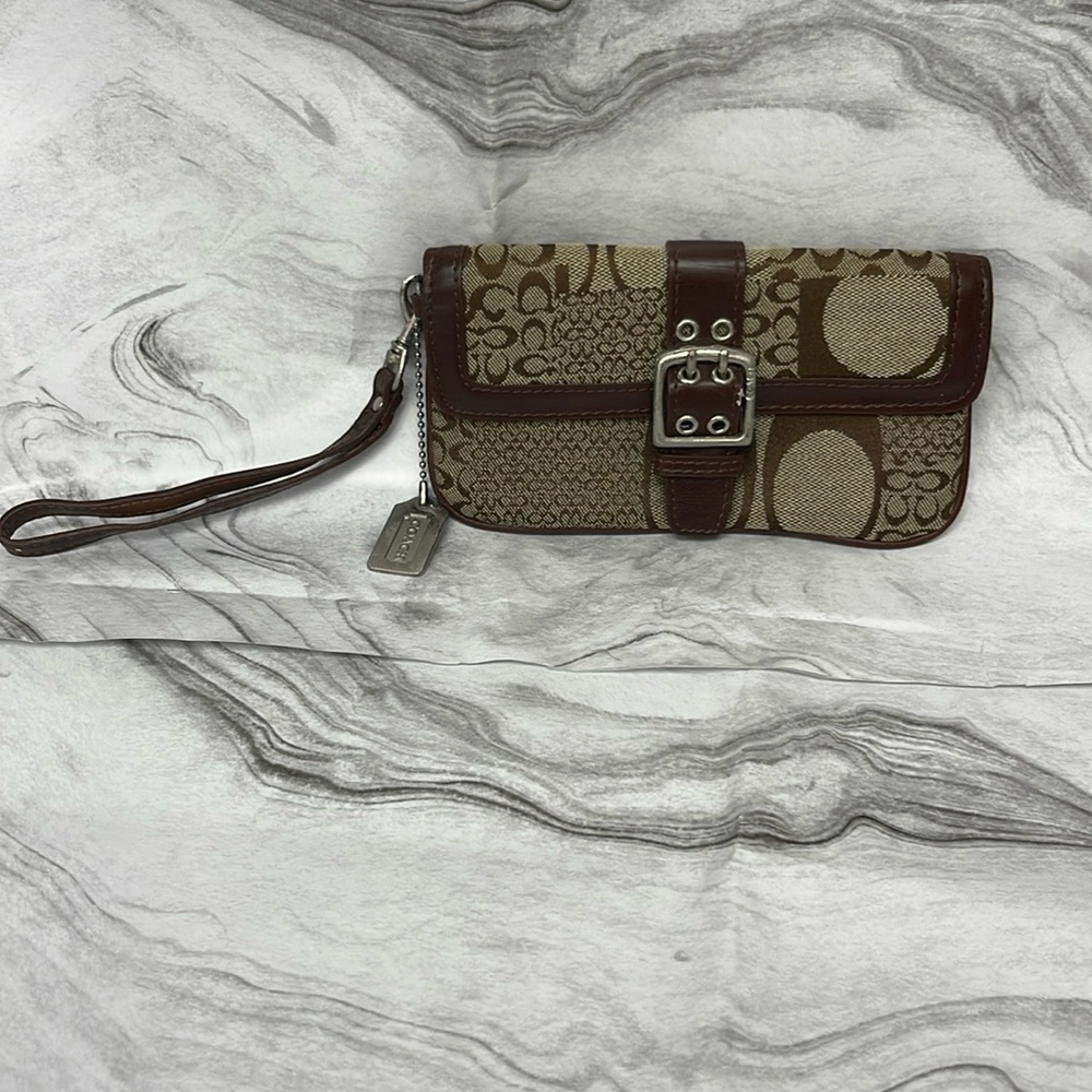 Coach wristlet